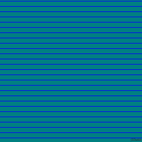 horizontal lines stripes, 2 pixel line width, 16 pixel line spacing, Blue and Teal horizontal lines and stripes seamless tileable