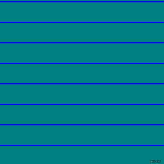 horizontal lines stripes, 4 pixel line width, 64 pixel line spacing, Blue and Teal horizontal lines and stripes seamless tileable