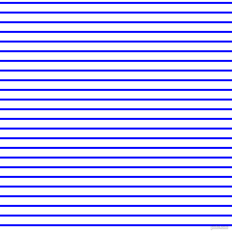 horizontal lines stripes, 4 pixel line width, 16 pixel line spacing, Blue and White horizontal lines and stripes seamless tileable