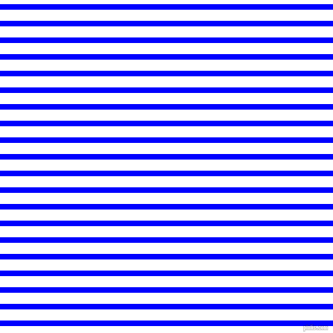 horizontal lines stripes, 8 pixel line width, 16 pixel line spacing, Blue and White horizontal lines and stripes seamless tileable