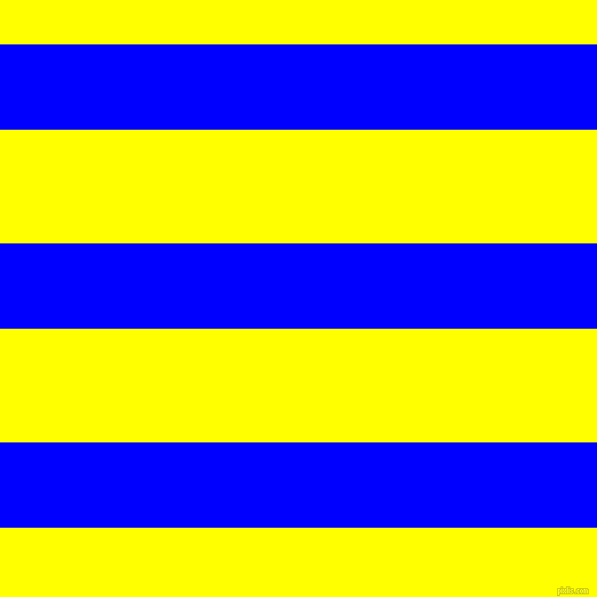 horizontal lines stripes, 96 pixel line width, 128 pixel line spacing, Blue and Yellow horizontal lines and stripes seamless tileable