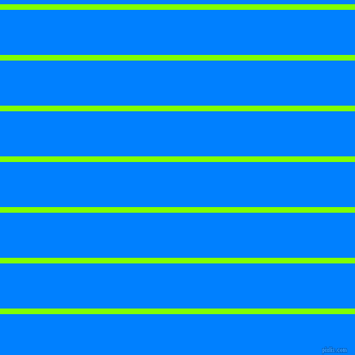 horizontal lines stripes, 8 pixel line width, 64 pixel line spacingChartreuse and Dodger Blue horizontal lines and stripes seamless tileable