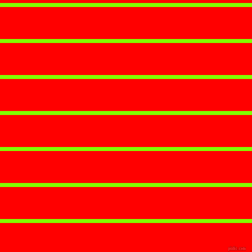 horizontal lines stripes, 8 pixel line width, 64 pixel line spacing, Chartreuse and Red horizontal lines and stripes seamless tileable