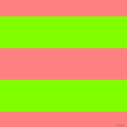 horizontal lines stripes, 128 pixel line width, 128 pixel line spacing, Chartreuse and Salmon horizontal lines and stripes seamless tileable