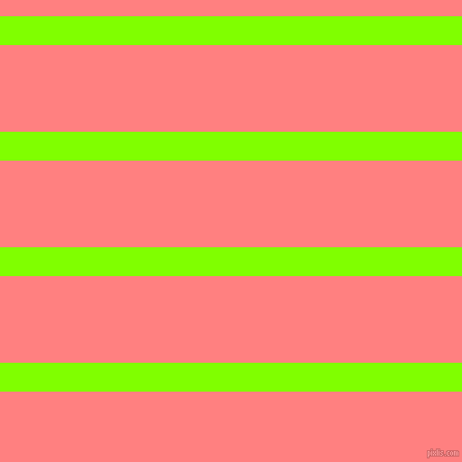 horizontal lines stripes, 32 pixel line width, 96 pixel line spacing, Chartreuse and Salmon horizontal lines and stripes seamless tileable
