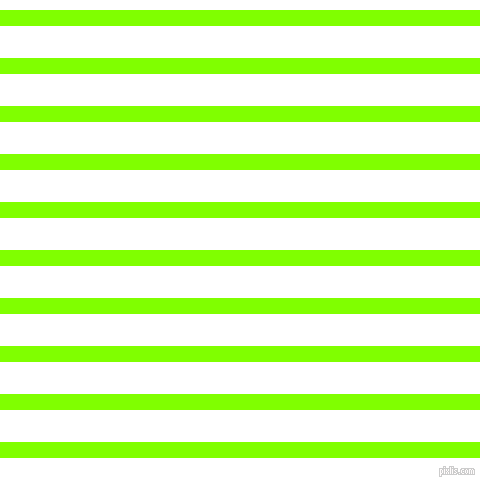 horizontal lines stripes, 16 pixel line width, 32 pixel line spacing, Chartreuse and White horizontal lines and stripes seamless tileable
