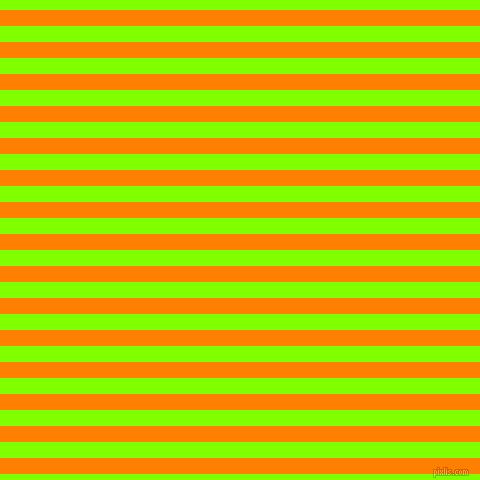 horizontal lines stripes, 16 pixel line width, 16 pixel line spacing, Dark Orange and Chartreuse horizontal lines and stripes seamless tileable