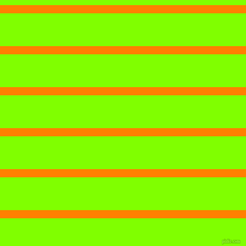 horizontal lines stripes, 16 pixel line width, 64 pixel line spacing, Dark Orange and Chartreuse horizontal lines and stripes seamless tileable