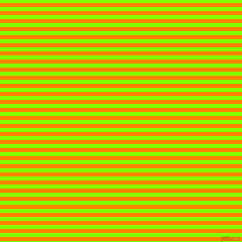 horizontal lines stripes, 8 pixel line width, 8 pixel line spacing, Dark Orange and Chartreuse horizontal lines and stripes seamless tileable