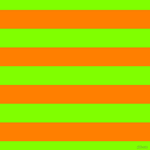 horizontal lines stripes, 64 pixel line width, 64 pixel line spacing, Dark Orange and Chartreuse horizontal lines and stripes seamless tileable