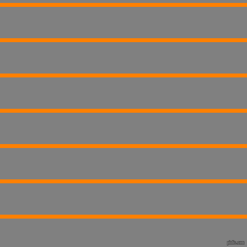 horizontal lines stripes, 8 pixel line width, 64 pixel line spacing, Dark Orange and Grey horizontal lines and stripes seamless tileable