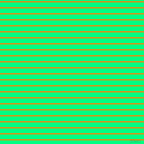 horizontal lines stripes, 4 pixel line width, 16 pixel line spacing, Dark Orange and Spring Green horizontal lines and stripes seamless tileable