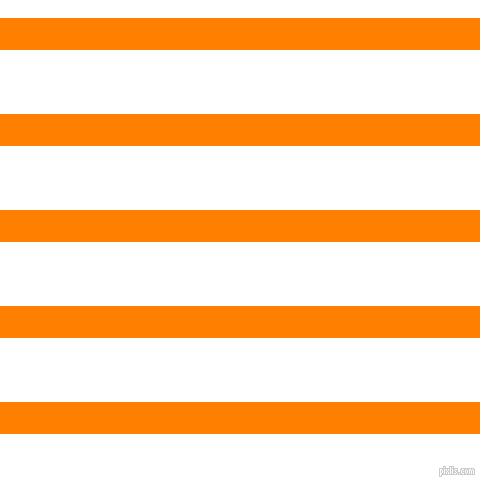 horizontal lines stripes, 32 pixel line width, 64 pixel line spacing, Dark Orange and White horizontal lines and stripes seamless tileable