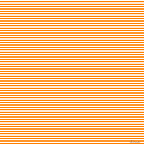 horizontal lines stripes, 4 pixel line width, 4 pixel line spacing, Dark Orange and White horizontal lines and stripes seamless tileable