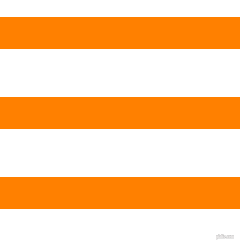 horizontal lines stripes, 64 pixel line width, 96 pixel line spacing, Dark Orange and White horizontal lines and stripes seamless tileable