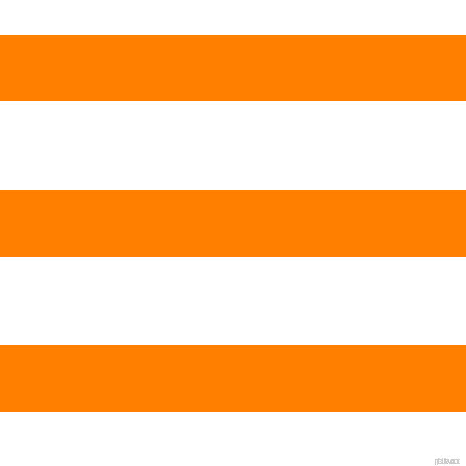 horizontal lines stripes, 96 pixel line width, 128 pixel line spacing, Dark Orange and White horizontal lines and stripes seamless tileable