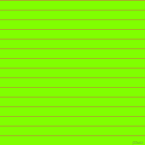 horizontal lines stripes, 1 pixel line width, 32 pixel line spacing, Deep Pink and Chartreuse horizontal lines and stripes seamless tileable