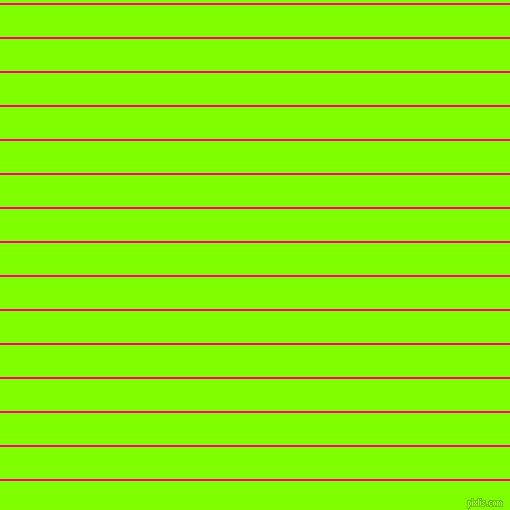 horizontal lines stripes, 2 pixel line width, 32 pixel line spacing, Deep Pink and Chartreuse horizontal lines and stripes seamless tileable