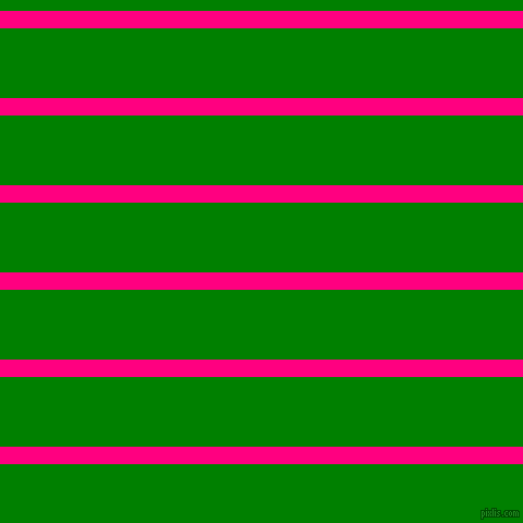 horizontal lines stripes, 16 pixel line width, 64 pixel line spacing, Deep Pink and Green horizontal lines and stripes seamless tileable