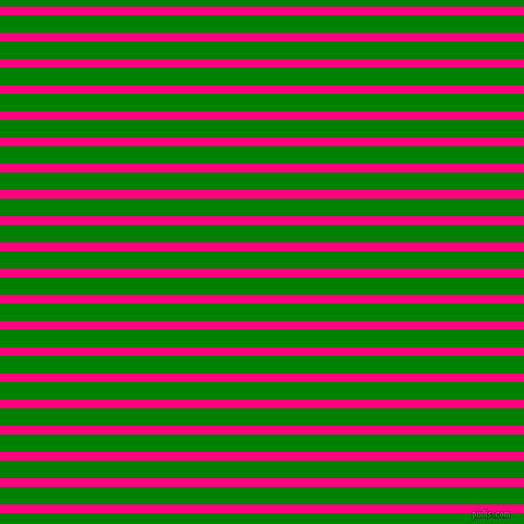 horizontal lines stripes, 8 pixel line width, 16 pixel line spacing, Deep Pink and Green horizontal lines and stripes seamless tileable