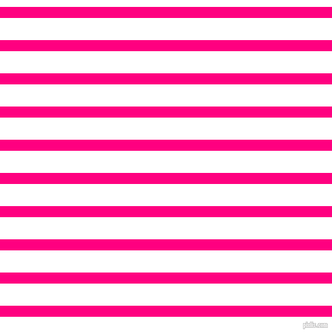 horizontal lines stripes, 16 pixel line width, 32 pixel line spacing, Deep Pink and White horizontal lines and stripes seamless tileable