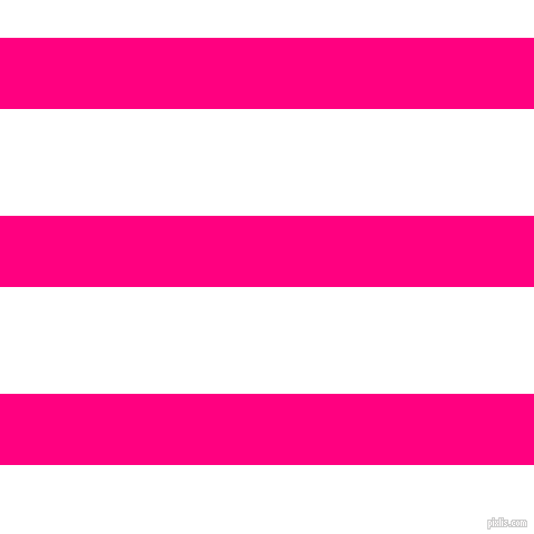 horizontal lines stripes, 64 pixel line width, 96 pixel line spacing, Deep Pink and White horizontal lines and stripes seamless tileable
