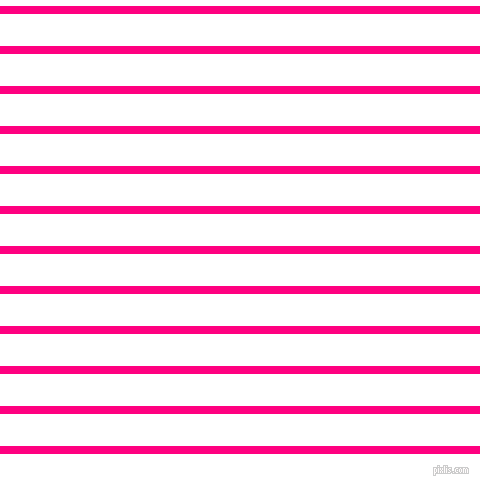 horizontal lines stripes, 8 pixel line width, 32 pixel line spacing, Deep Pink and White horizontal lines and stripes seamless tileable