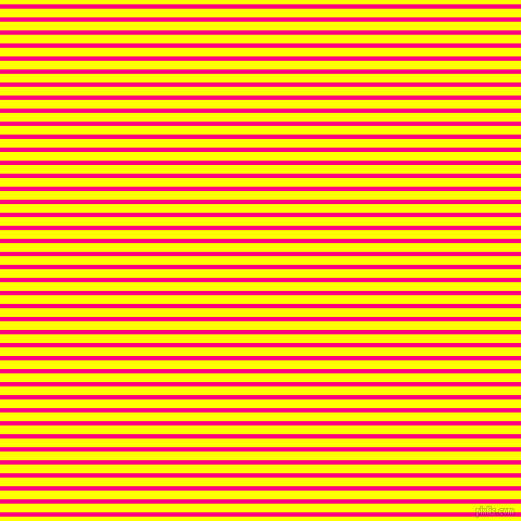 horizontal lines stripes, 4 pixel line width, 8 pixel line spacing, Deep Pink and Yellow horizontal lines and stripes seamless tileable