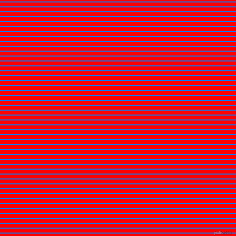 horizontal lines stripes, 2 pixel line width, 8 pixel line spacing, Dodger Blue and Red horizontal lines and stripes seamless tileable