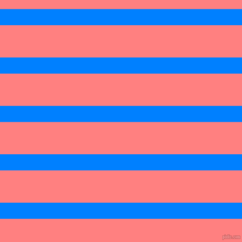 horizontal lines stripes, 32 pixel line width, 64 pixel line spacing, Dodger Blue and Salmon horizontal lines and stripes seamless tileable