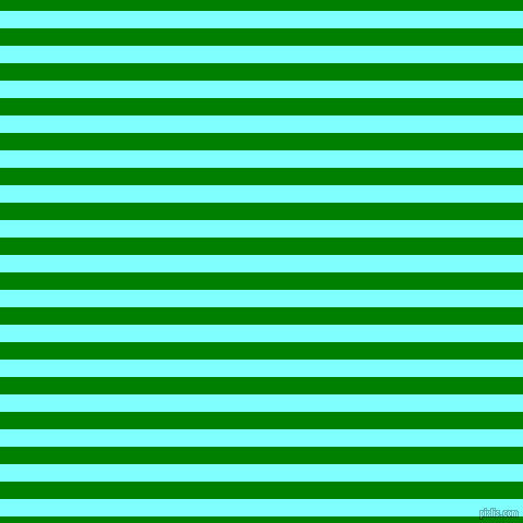 horizontal lines stripes, 16 pixel line width, 16 pixel line spacing, Electric Blue and Green horizontal lines and stripes seamless tileable
