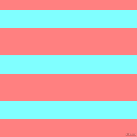 horizontal lines stripes, 64 pixel line width, 96 pixel line spacing, Electric Blue and Salmon horizontal lines and stripes seamless tileable