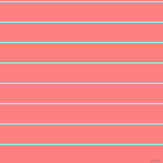 horizontal lines stripes, 4 pixel line width, 64 pixel line spacing, Electric Blue and Salmon horizontal lines and stripes seamless tileable
