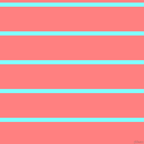horizontal lines stripes, 16 pixel line width, 96 pixel line spacing, Electric Blue and Salmon horizontal lines and stripes seamless tileable