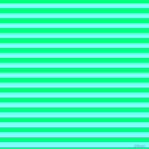 horizontal lines stripes, 16 pixel line width, 16 pixel line spacing, Electric Blue and Spring Green horizontal lines and stripes seamless tileable