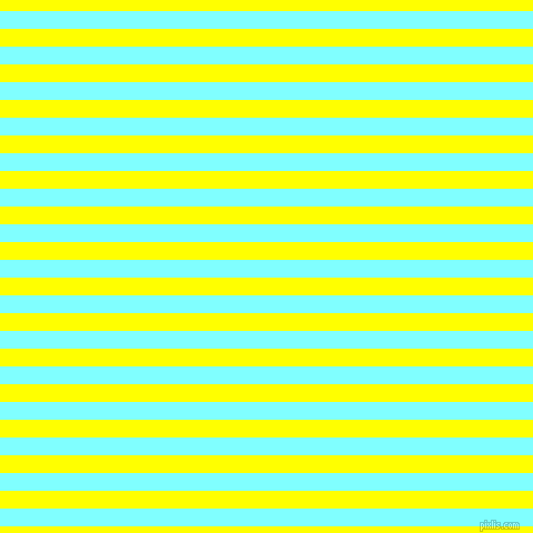 horizontal lines stripes, 16 pixel line width, 16 pixel line spacing, Electric Blue and Yellow horizontal lines and stripes seamless tileable