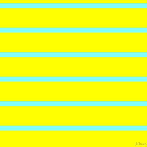horizontal lines stripes, 16 pixel line width, 64 pixel line spacing, Electric Blue and Yellow horizontal lines and stripes seamless tileable