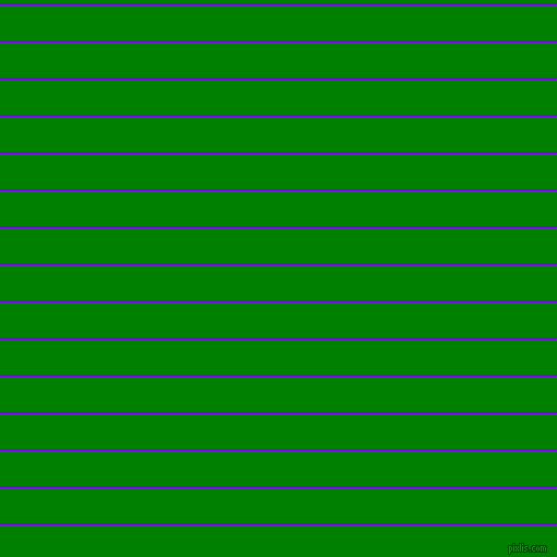 horizontal lines stripes, 2 pixel line width, 32 pixel line spacing, Electric Indigo and Green horizontal lines and stripes seamless tileable