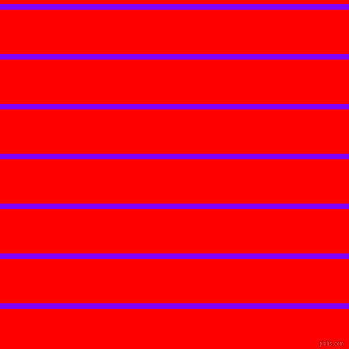 horizontal lines stripes, 8 pixel line width, 64 pixel line spacing, Electric Indigo and Red horizontal lines and stripes seamless tileable