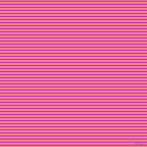 horizontal lines stripes, 2 pixel line width, 8 pixel line spacing, Electric Indigo and Salmon horizontal lines and stripes seamless tileable