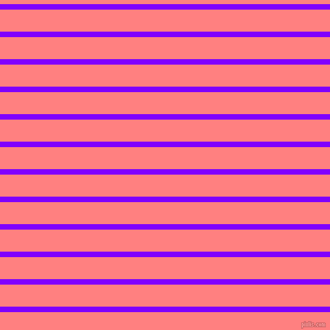 horizontal lines stripes, 8 pixel line width, 32 pixel line spacing, Electric Indigo and Salmon horizontal lines and stripes seamless tileable