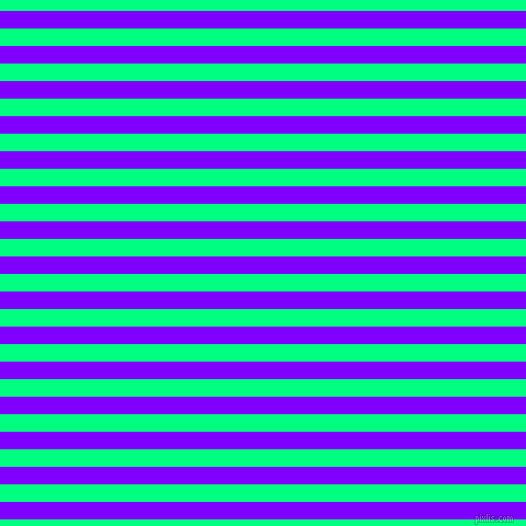 horizontal lines stripes, 16 pixel line width, 16 pixel line spacing, Electric Indigo and Spring Green horizontal lines and stripes seamless tileable