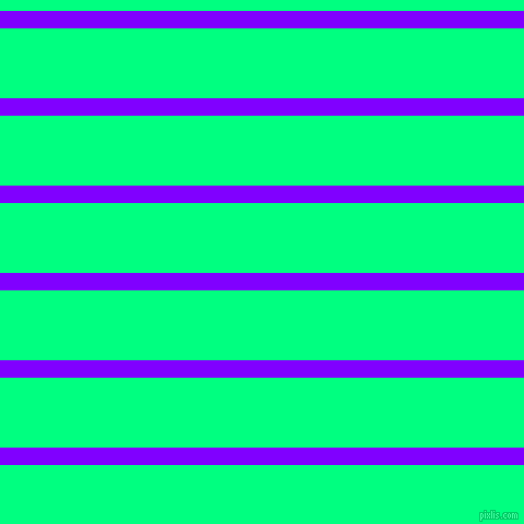 horizontal lines stripes, 16 pixel line width, 64 pixel line spacing, Electric Indigo and Spring Green horizontal lines and stripes seamless tileable