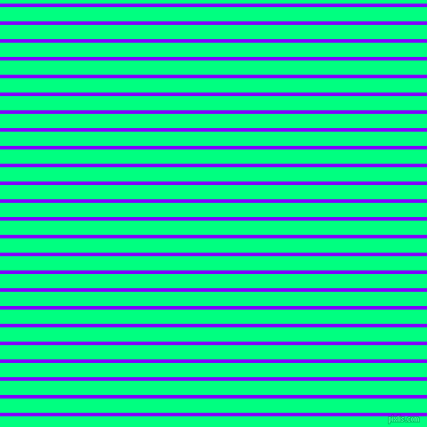 horizontal lines stripes, 4 pixel line width, 16 pixel line spacing, Electric Indigo and Spring Green horizontal lines and stripes seamless tileable