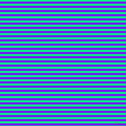 horizontal lines stripes, 8 pixel line width, 8 pixel line spacing, Electric Indigo and Spring Green horizontal lines and stripes seamless tileable