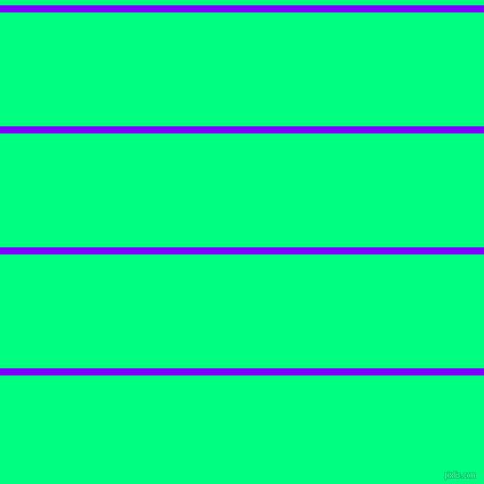 horizontal lines stripes, 8 pixel line width, 128 pixel line spacing, Electric Indigo and Spring Green horizontal lines and stripes seamless tileable