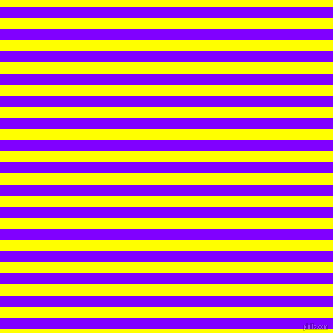 horizontal lines stripes, 16 pixel line width, 16 pixel line spacing, Electric Indigo and Yellow horizontal lines and stripes seamless tileable