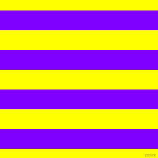 horizontal lines stripes, 64 pixel line width, 64 pixel line spacing, Electric Indigo and Yellow horizontal lines and stripes seamless tileable