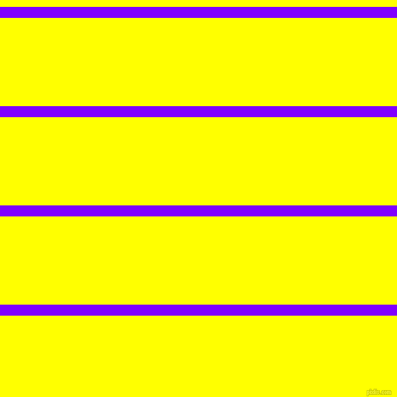 horizontal lines stripes, 16 pixel line width, 128 pixel line spacing, Electric Indigo and Yellow horizontal lines and stripes seamless tileable