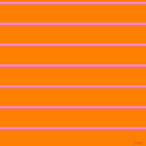 horizontal lines stripes, 8 pixel line width, 64 pixel line spacing, Fuchsia Pink and Dark Orange horizontal lines and stripes seamless tileable
